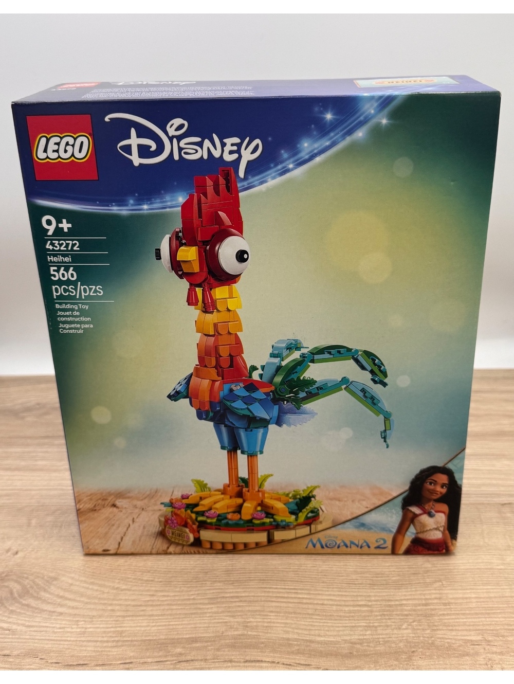 LEGO Disney Moana 2 Heihei 43272 New Sealed 566 Pieces NIB